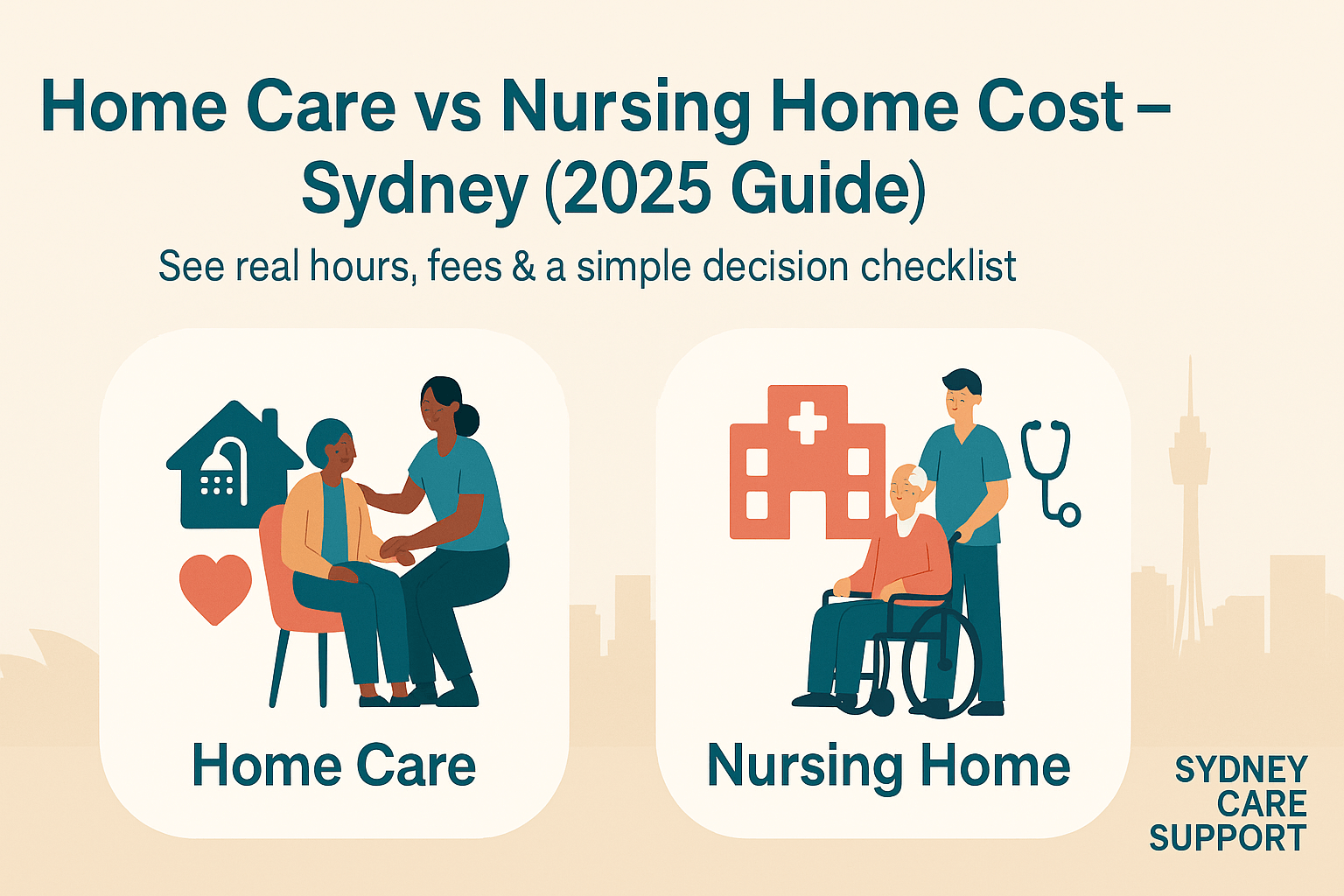Home Care vs Nursing Home Cost in Sydney