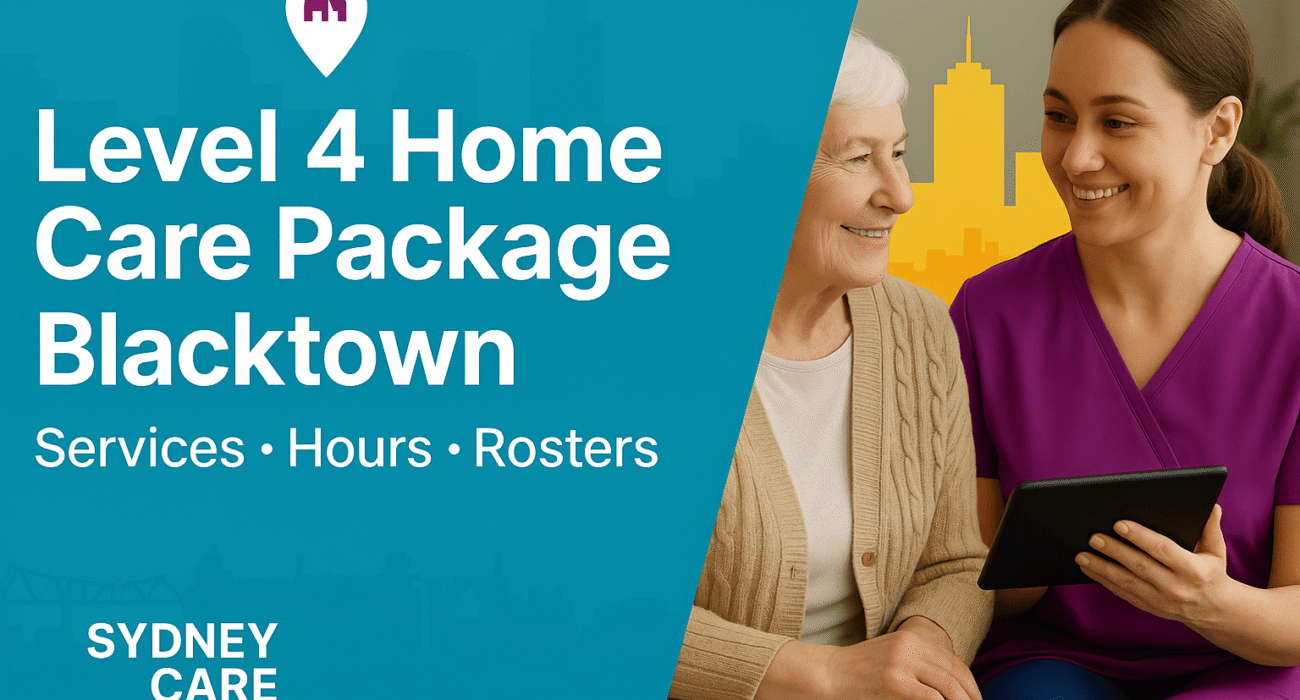 Level 4 Home Care Package Blacktown