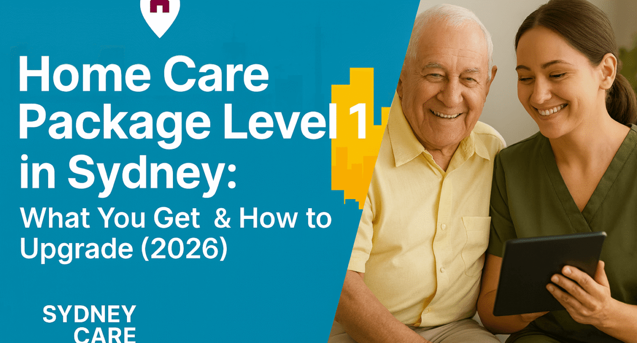 Home Care Package Level 1 in Sydney