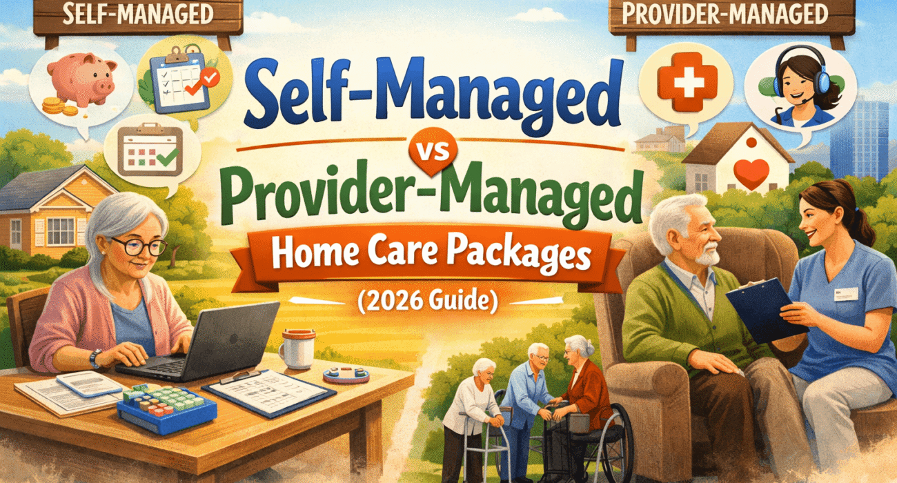 Self-Managed vs Provider-Managed Home Care Packages (2026 Guide)