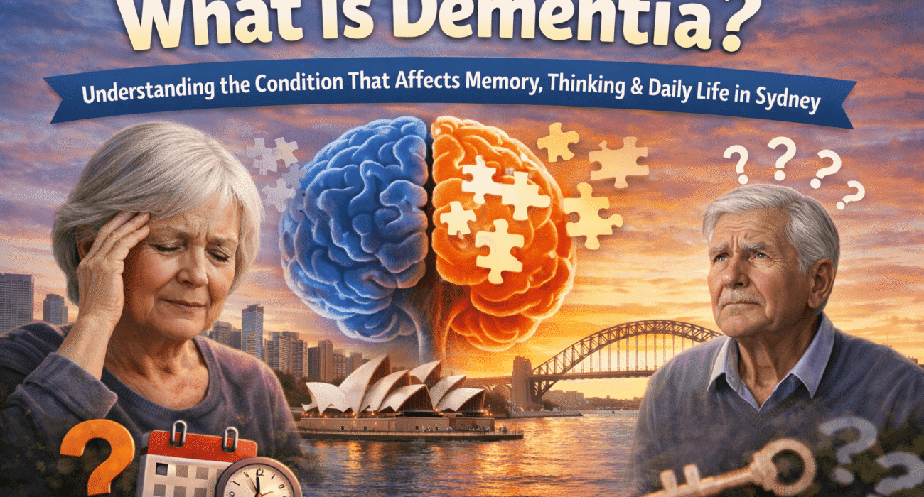 What Is Dementia? Understanding the Condition That Affects Memory, Thinking & Daily Life in Sydney