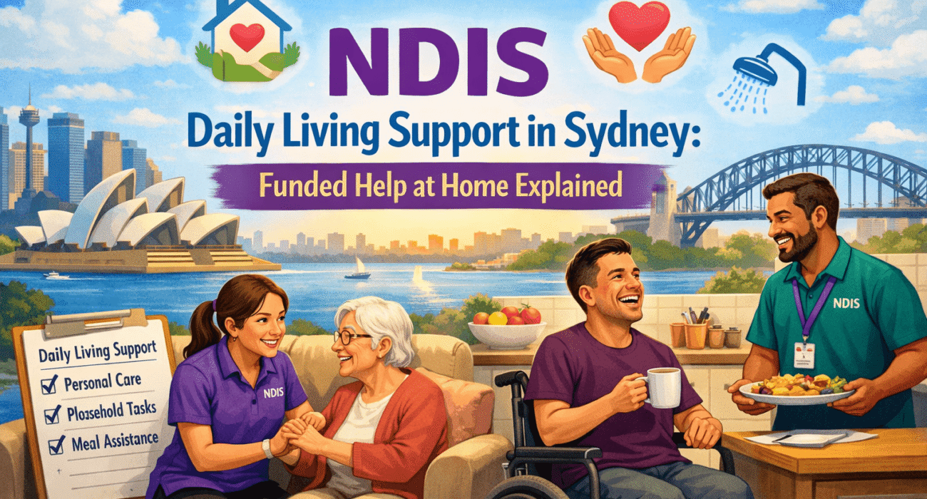 NDIS Daily Living Support in Sydney: Funded Help at Home Explained