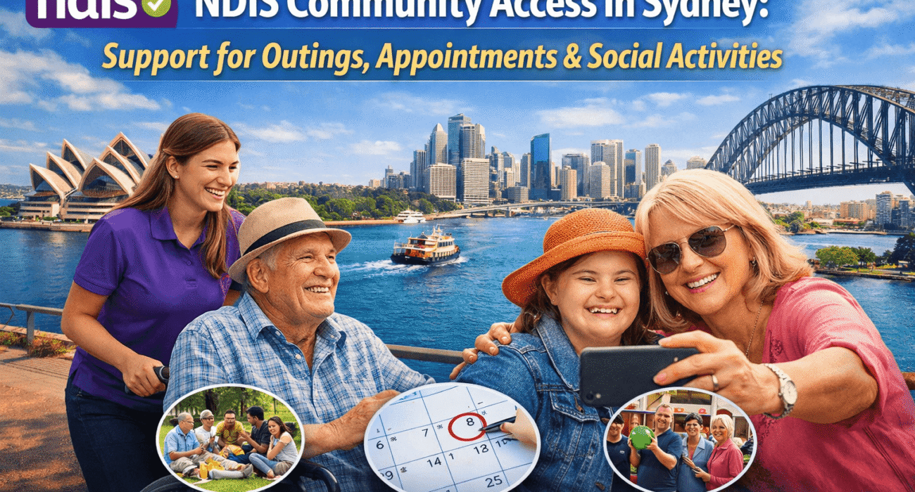 NDIS Community Access in Sydney: Support for Outings, Appointments & Social Activities