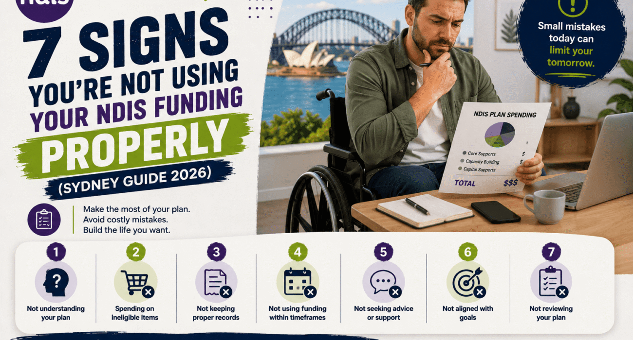 7 Signs You’re Not Using Your NDIS Funding Properly (Sydney Guide 2026)