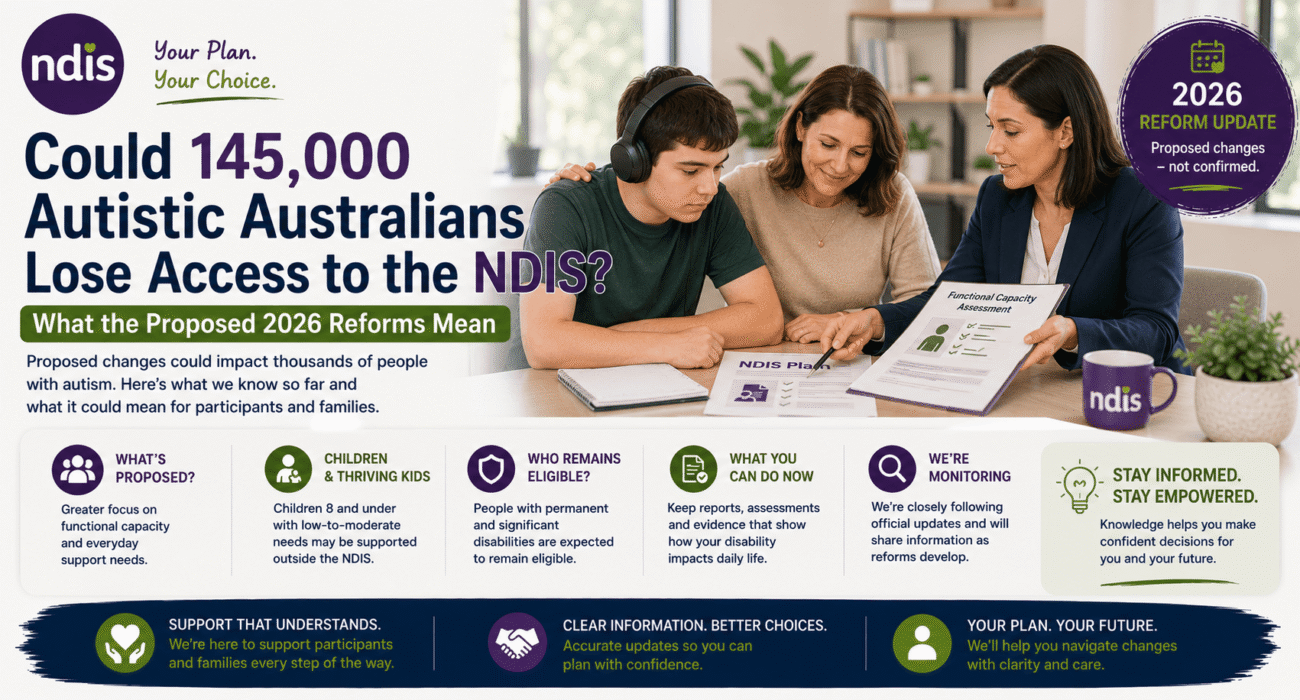 Could 145,000 Autistic Australians Lose Access to the NDIS? What the Proposed 2026 Reforms Mean