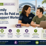 can family members be paid as NDIS support workers