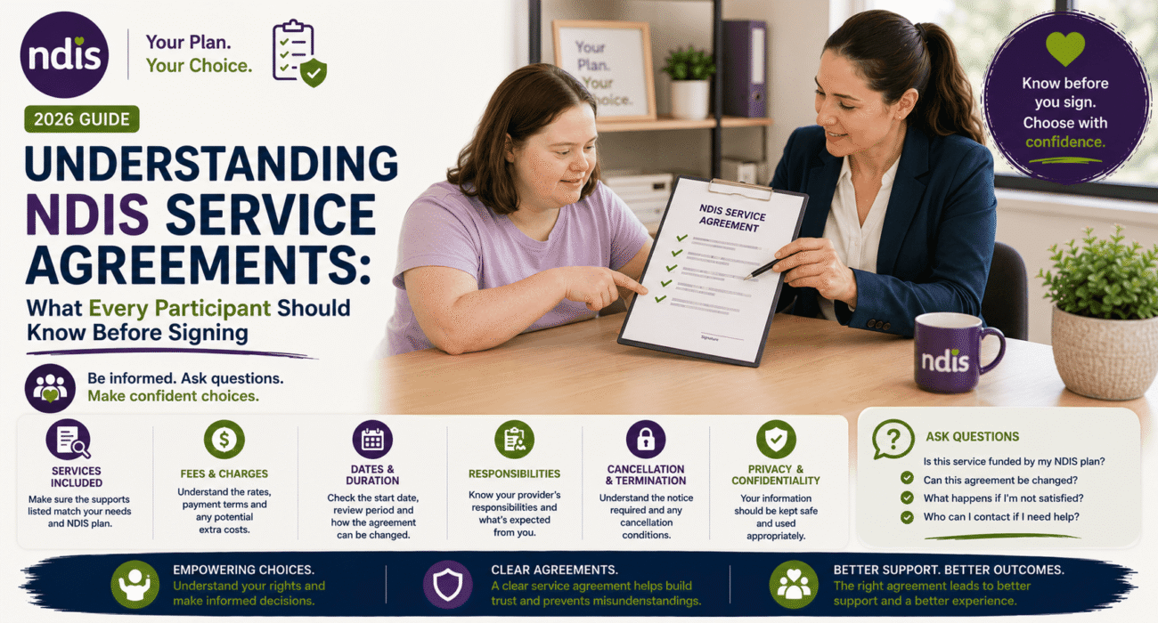 Understanding NDIS Service Agreements: What Every Participant Should Know Before Signing (2026 Guide)