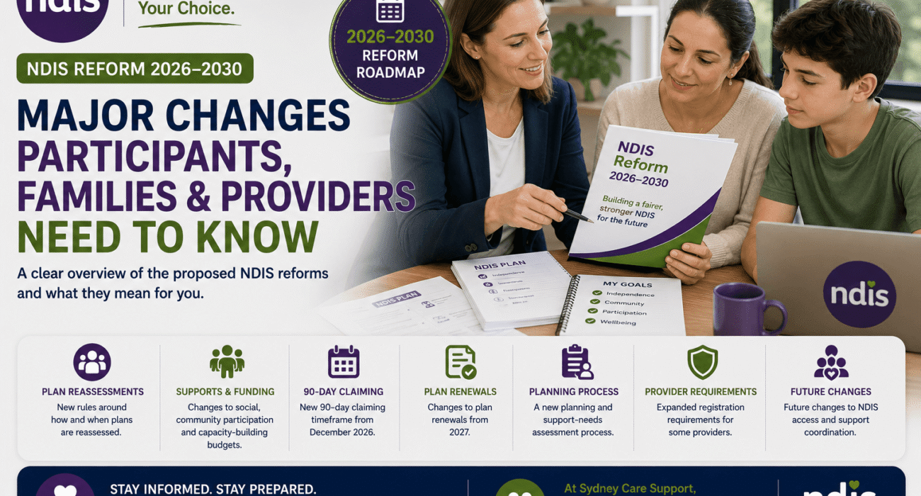NDIS Reform 2026 to 2030 changes explained for participants families and providers
