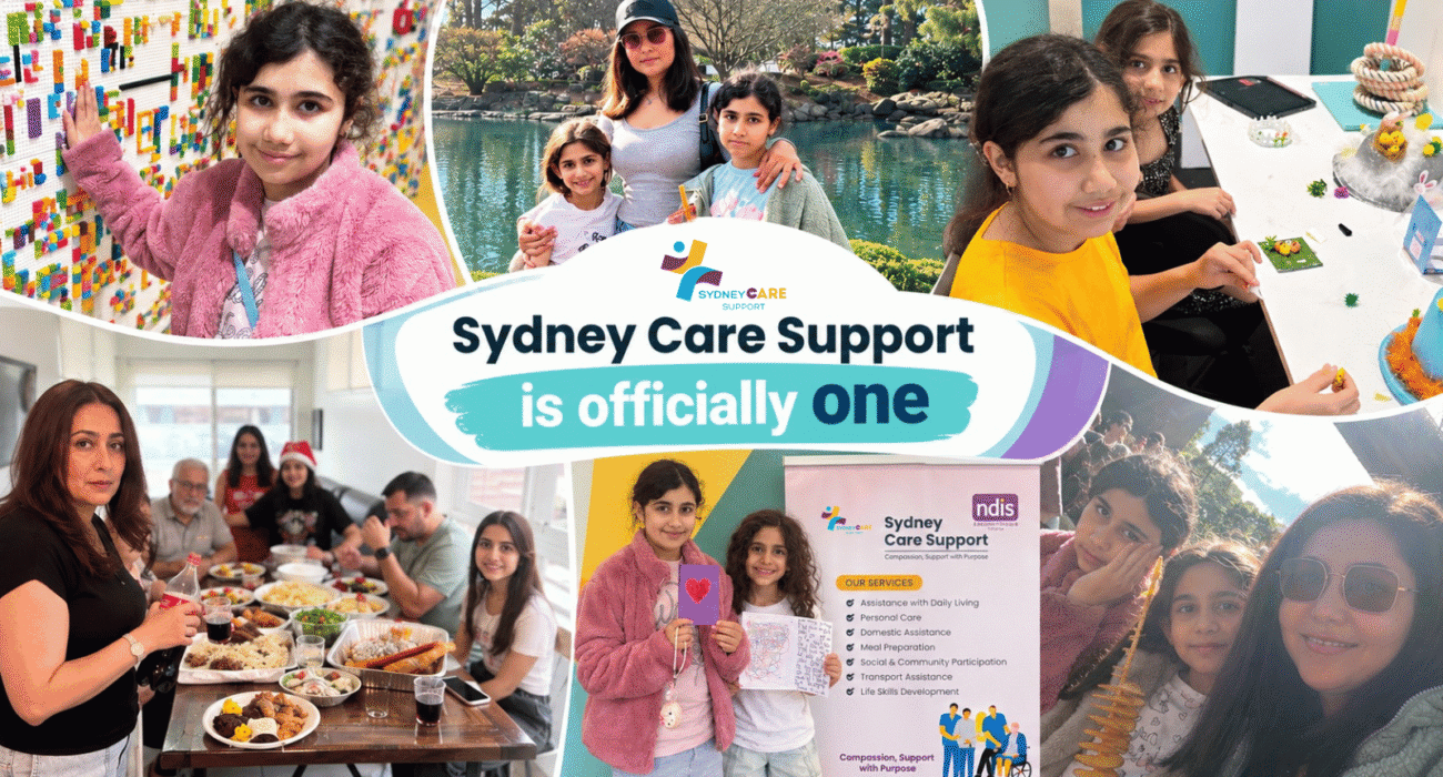 Sydney Care Support celebrating its first anniversary in Sydney in 2026
