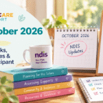 NDIS October 2026 update covering claim checks, new planning tests, youth employment and service agreement resources.